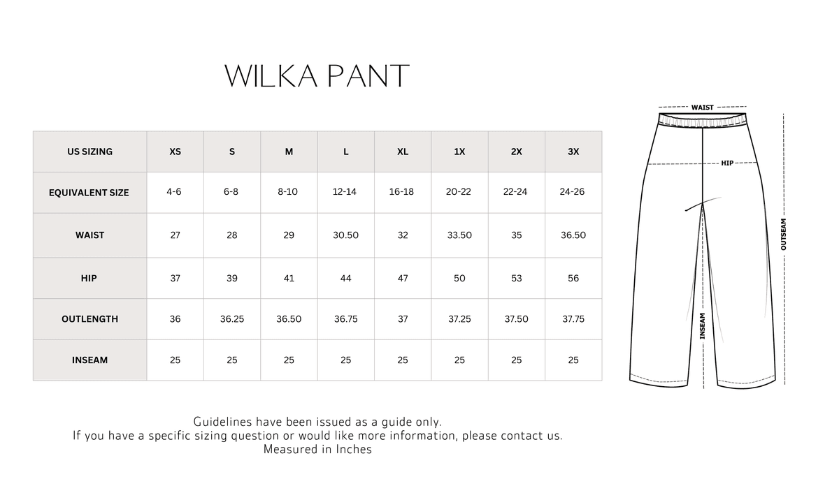 Wilka Pant in European Crush by Chalet et Ceci - CLOSEOUT