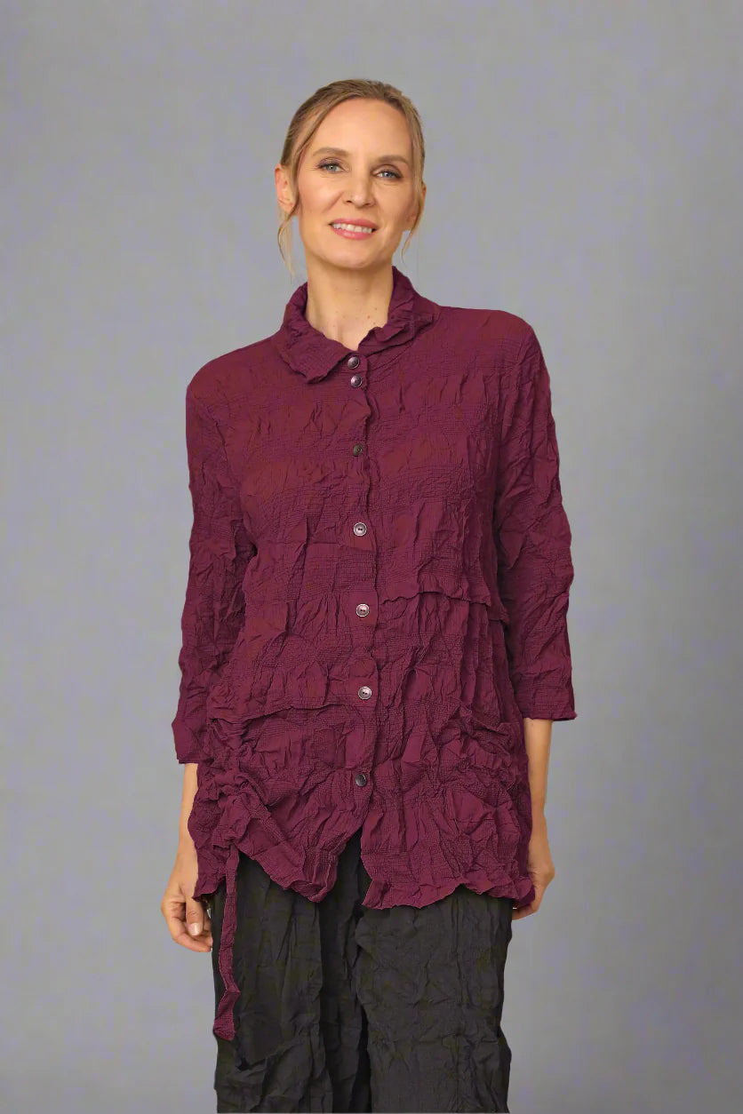 Inez Shirt in European Crush by Chalet et Ceci