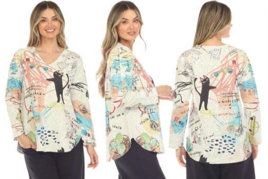 Random Chase by Inoah USA at Victoria Susan wearable art.