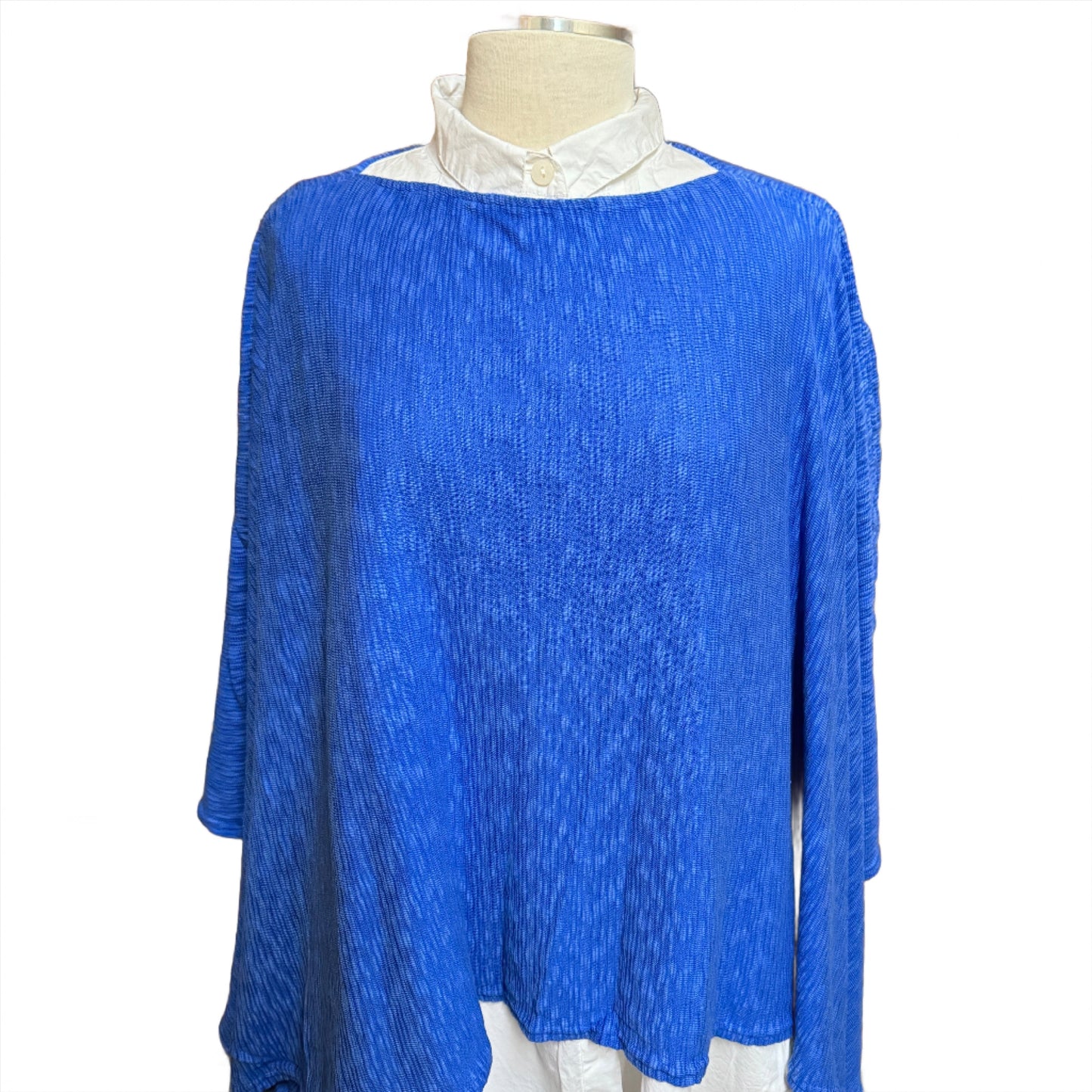 Nebula Prairie Cotton at Victoria Susan Wearable Art. Ponchos at Victoria Susan