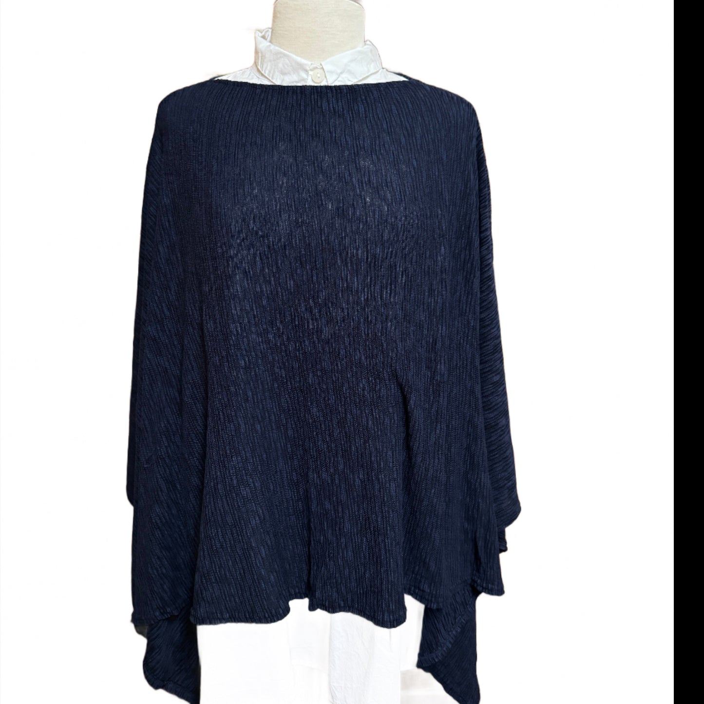 Nebula Prairie Cotton at Victoria Susan Wearable Art. Ponchos at Victoria Susan