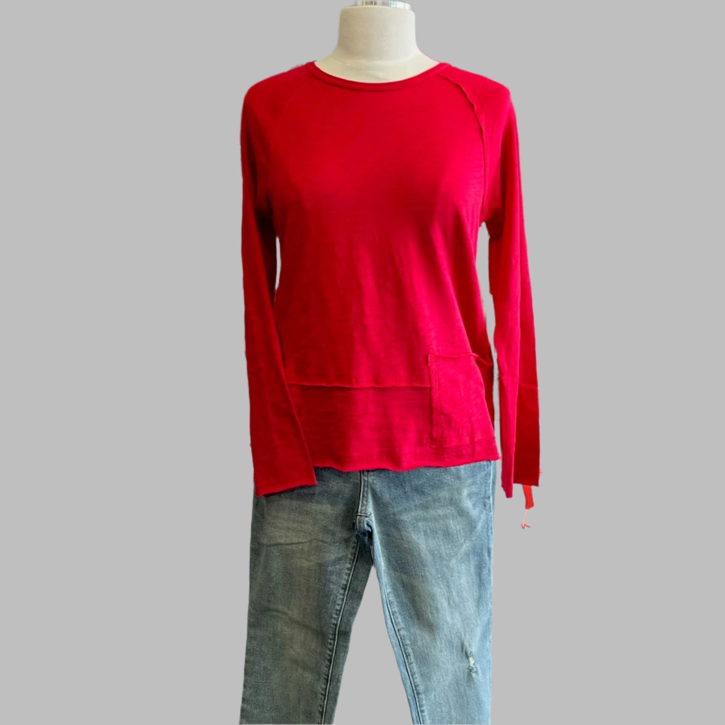 Cotton Slub Pocket Pullover By Escape by Habitat