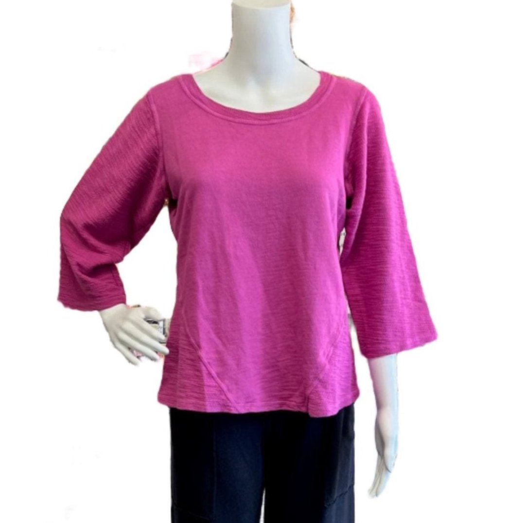 Scoop Neck by Prairie Cotton at Victoria Susan Wearable Art.