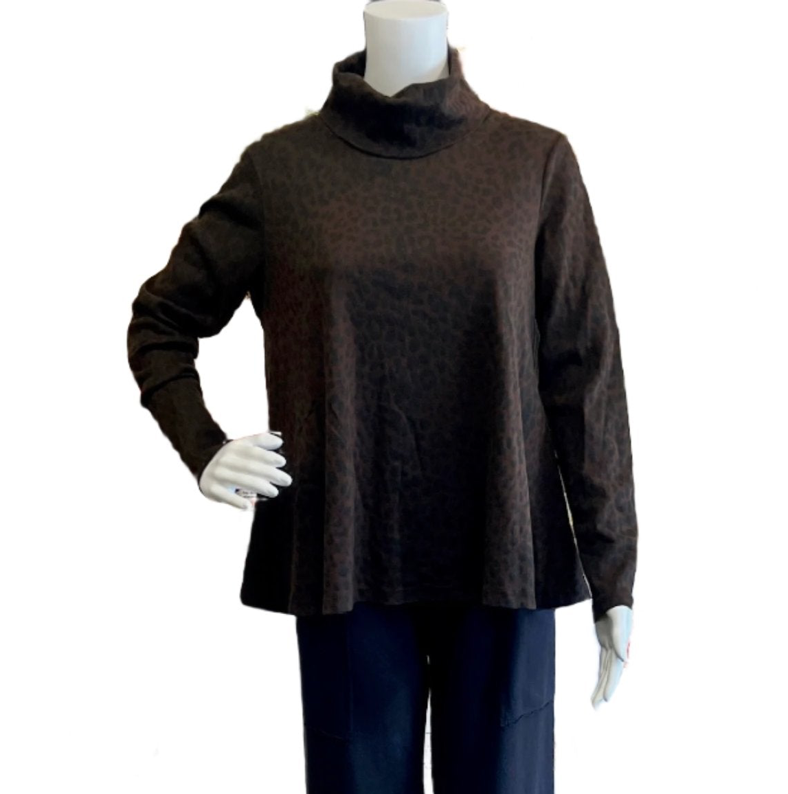 Leopard Print Swing Tunic at Victoria Susan Wearable Art