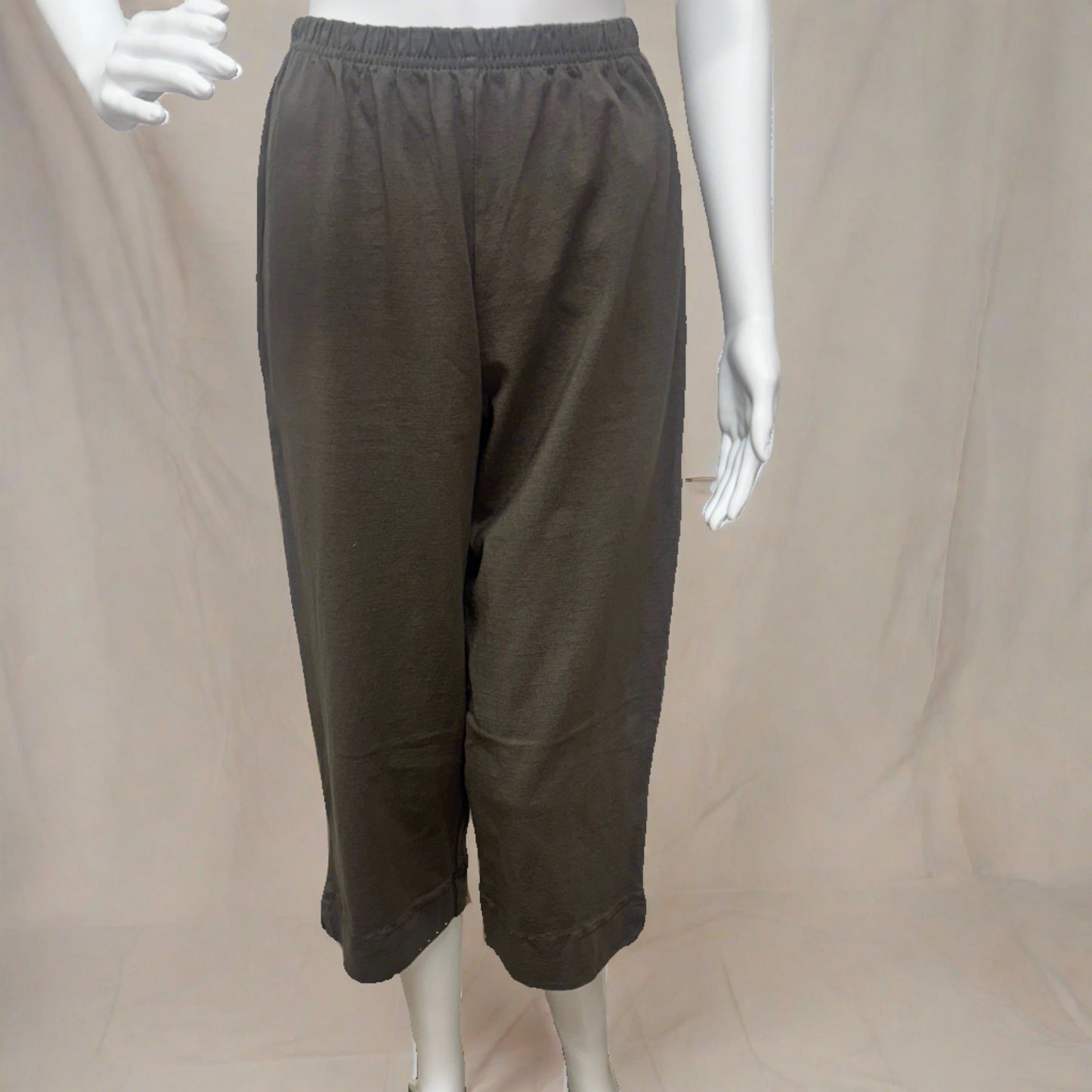 Crop pant by Pacificotton at Victoria Susan Wearable Art in Camden SC. Clothing store for women.