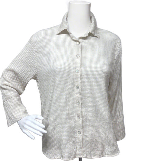 CutLoose at Victoria Susan Wearable Art. Crinkle Crop Easy Shirt