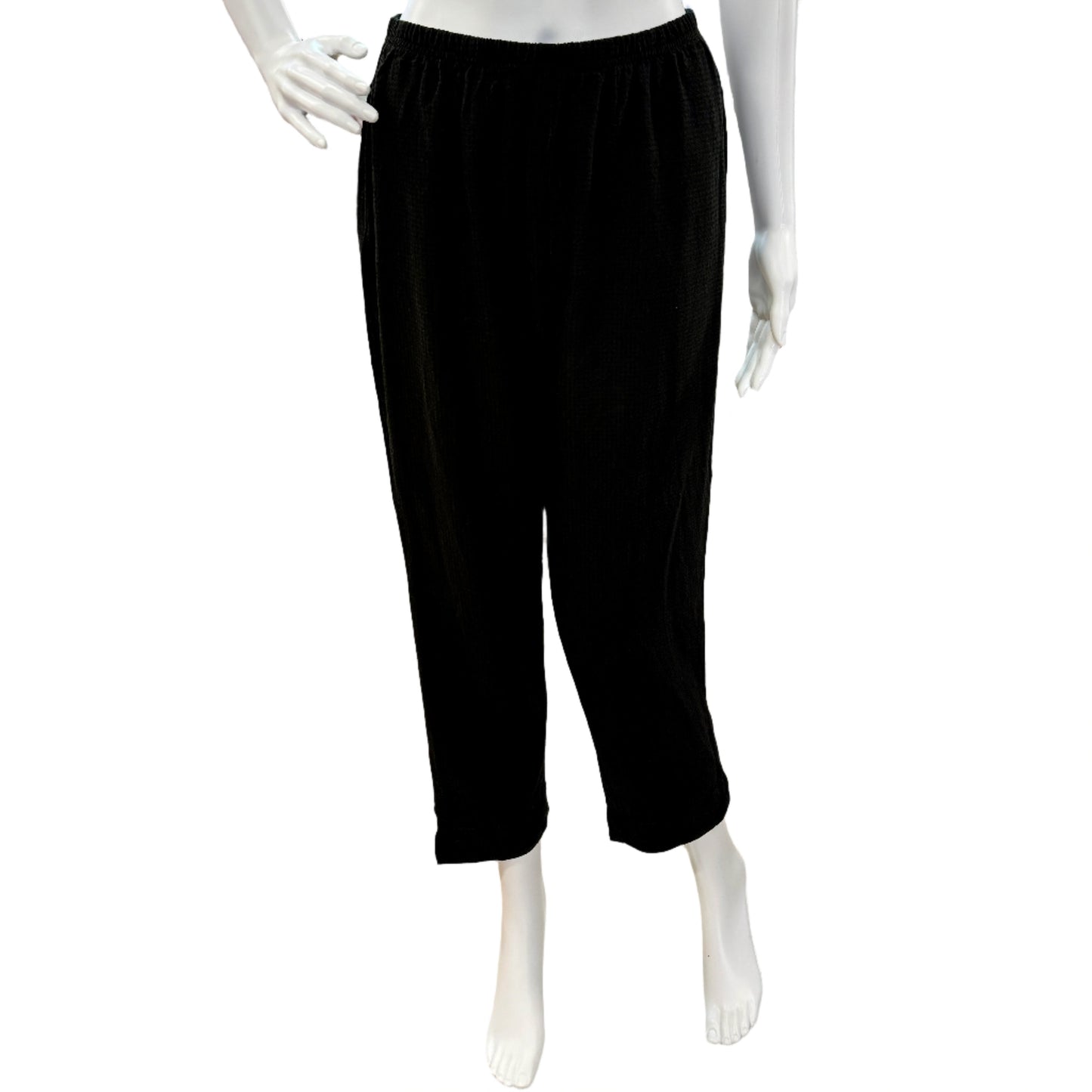 Tapered Crop Pant in Tencel by Cut-Loose at Victoria Susan Wearable Art