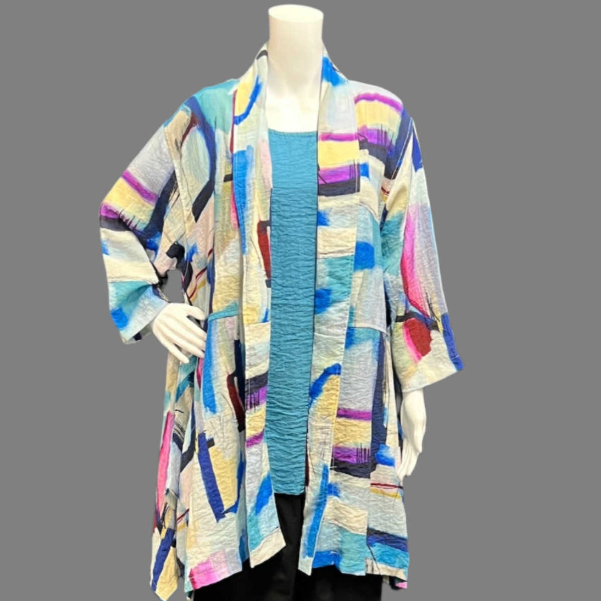 Gaia Jacket in Magic by Eleven Stitch Design