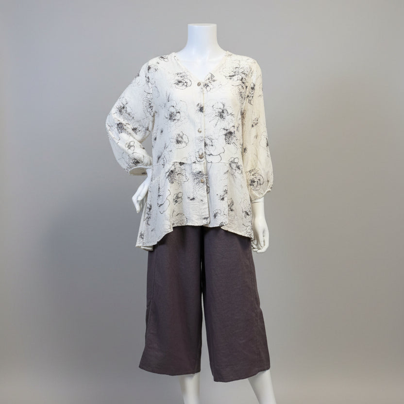 3/4 Sleeve Swing Jacket by Kleen