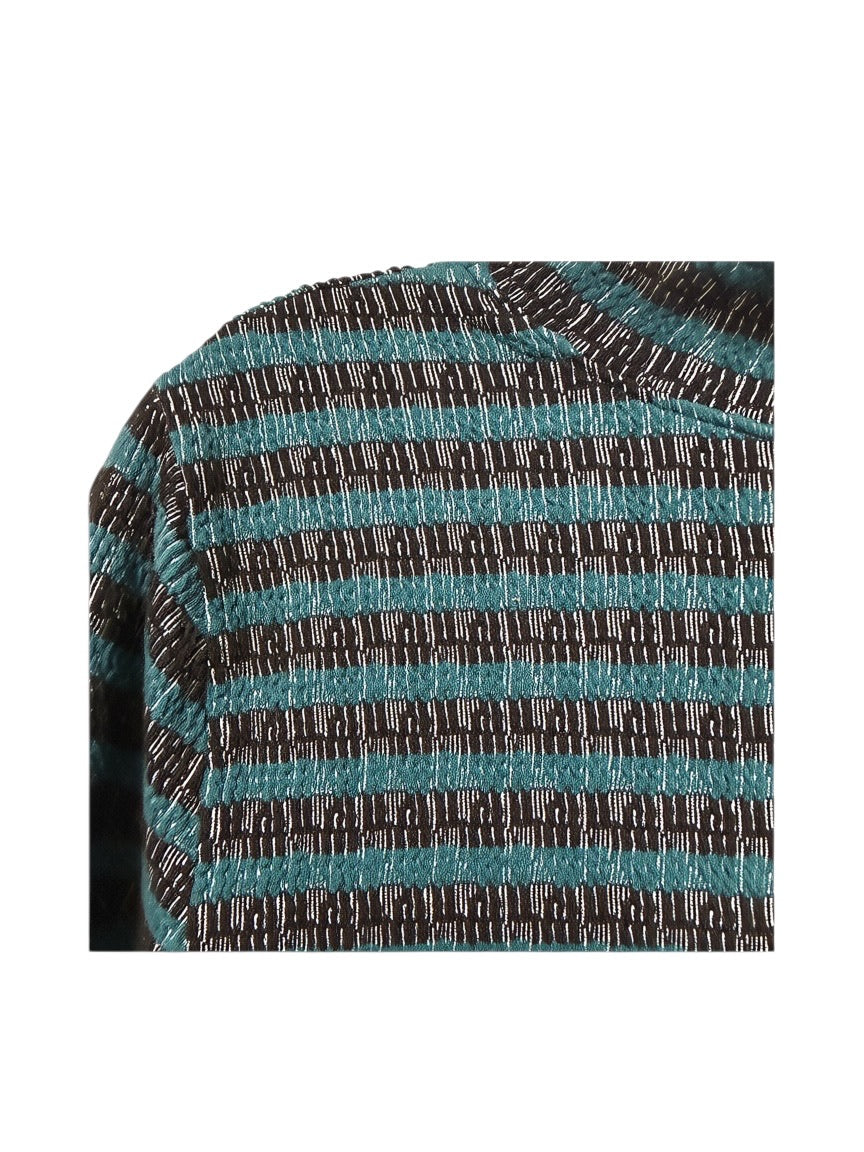 Simple Top in Garment Dyed Stripe by Fenini