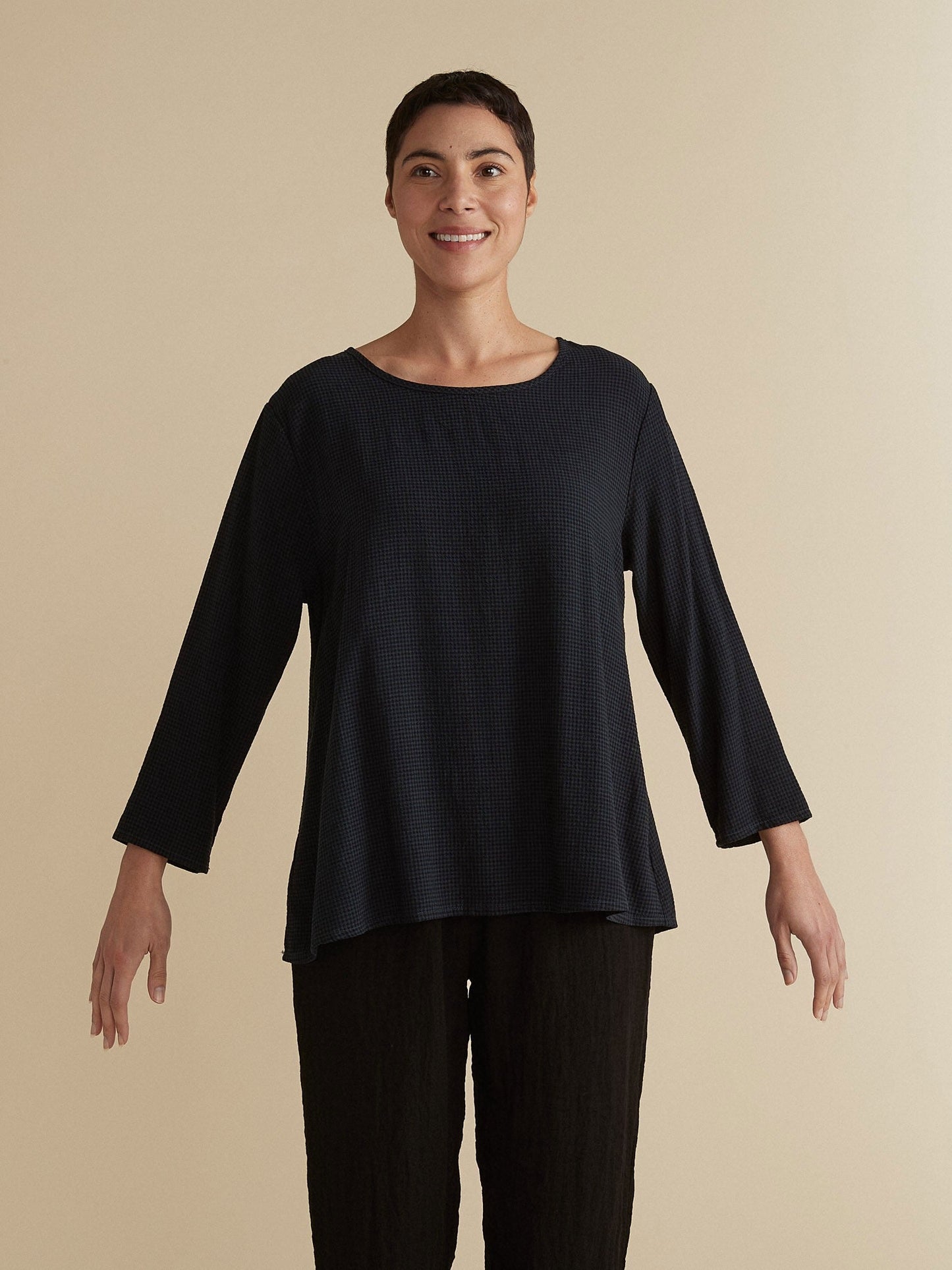 Aline Top by Cut-Loose. Victoria Susan Wearable Art is a womens clothing boutique