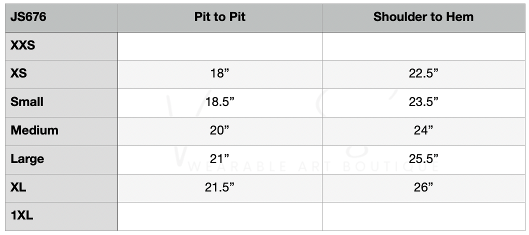 Victoria Susan Wearable Art is a clothing boutique for women in Downtown Camden SC.
Prairie Cotton Long Sleeve Tee- Slub