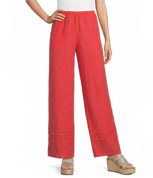 Pintuck Pant in Genoa Light Linen by Bryn Walker - CLOSEOUT