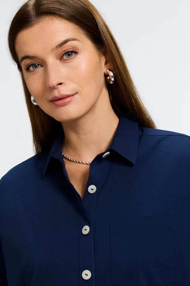 Abigail No Iron Stretch Short Sleeve Shirt