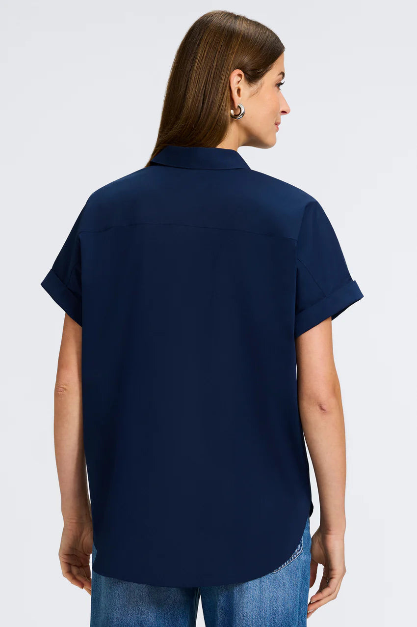 Abigail No Iron Stretch Short Sleeve Shirt