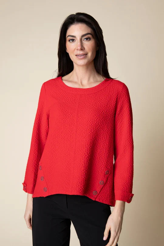Side Button Pullover by Habitat