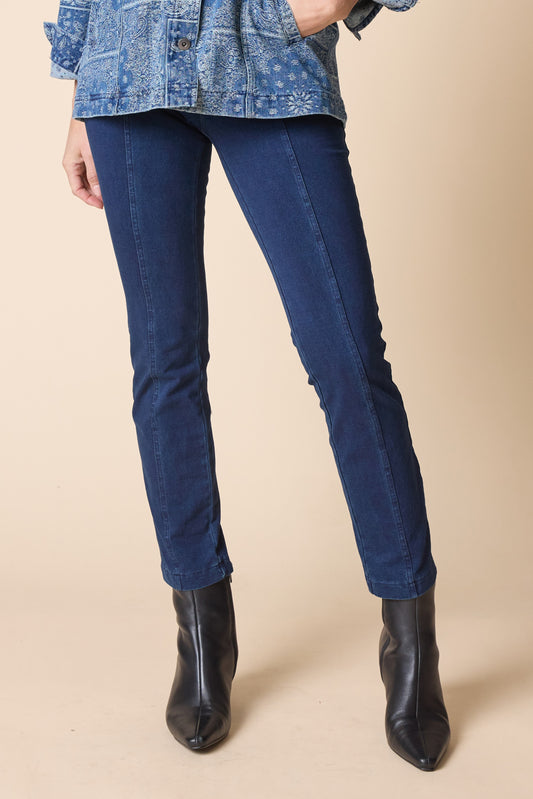 Stonewash Denim Seamed Pocket Pant by Habitat