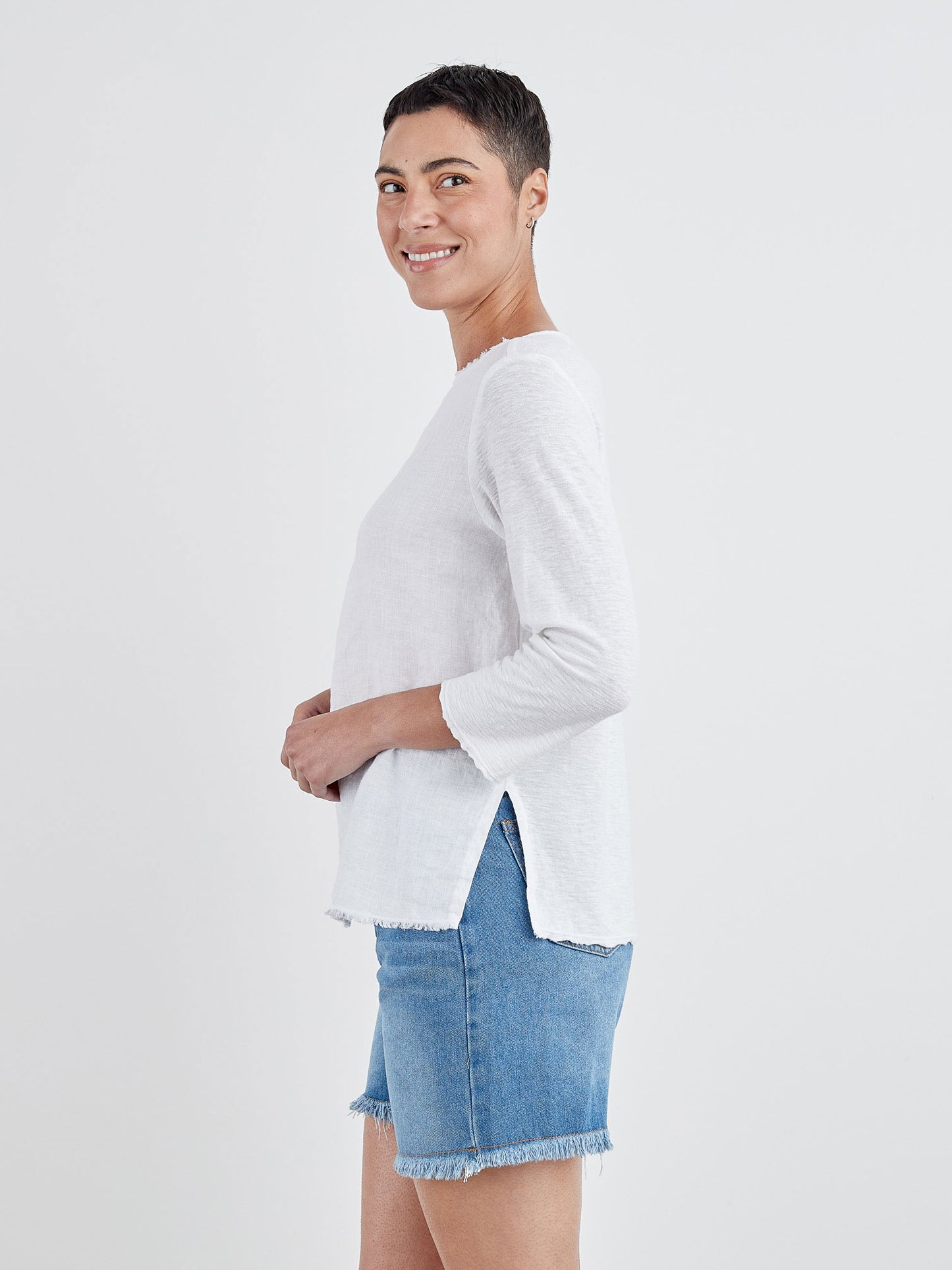 3/4 Sleeve Tee by Cut-Loose