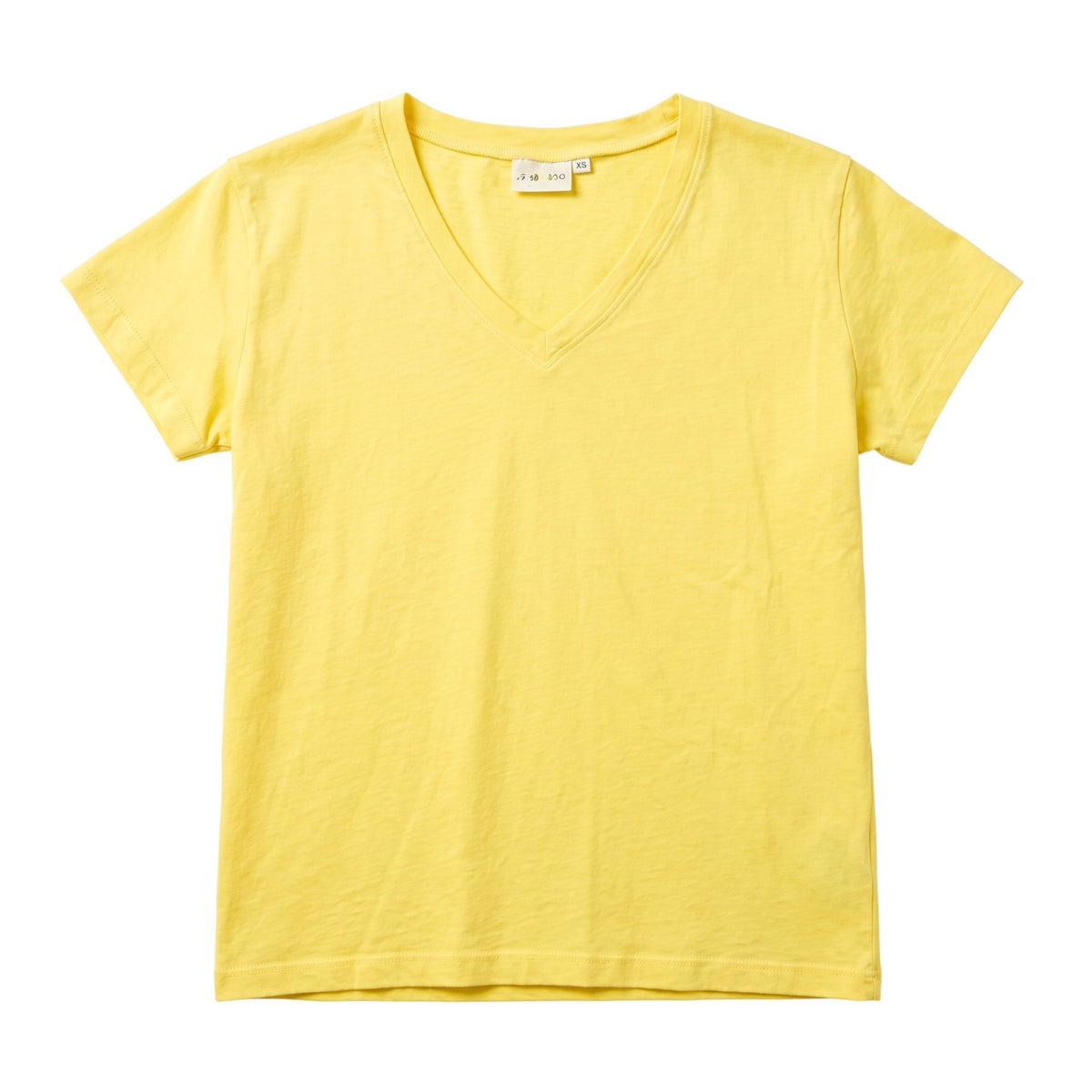 Short Sleeve V-Neck Tee in Jersey Soft Cotton by Prairie Cotton