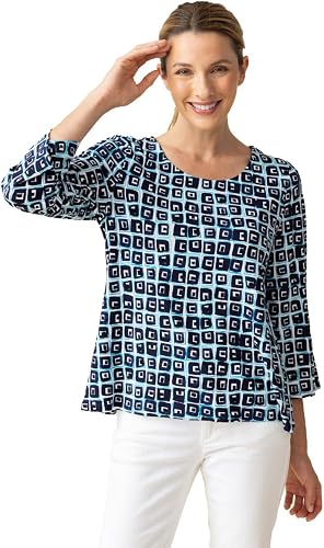 Core Travel Everyday Shirt in Cubism Print by Habitat