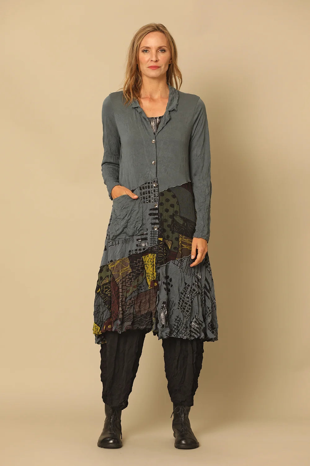 Reese Tunic Jacket by Chalet et Ceci- CLOSEOUT