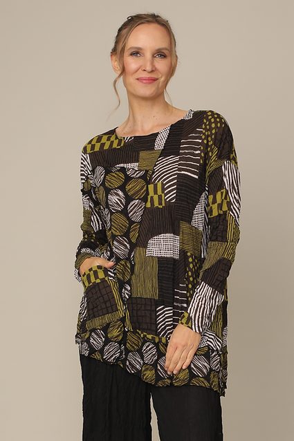 Lana Top in Crinkle Mesh by Chalet et Ceci