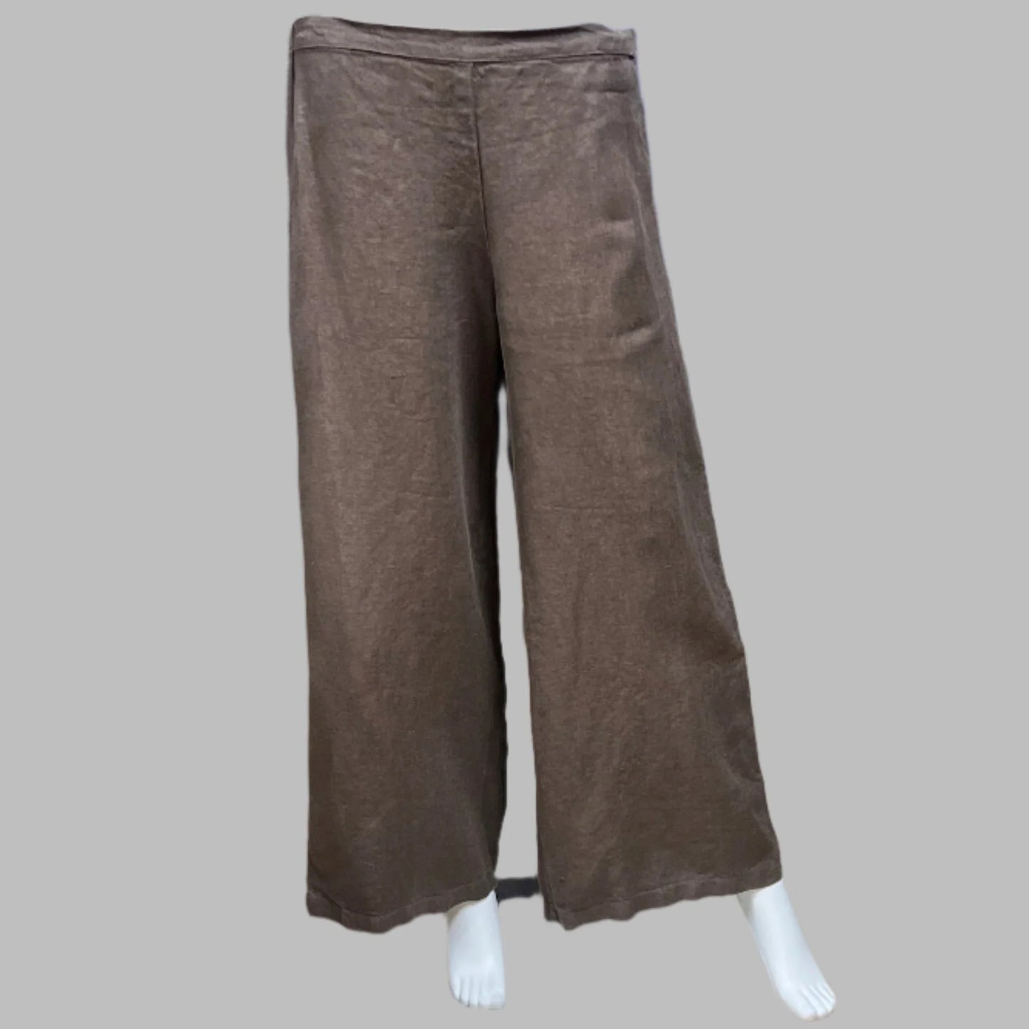 Long Full Pant in  Linen by Bryn Walker Clothing - CLOSEOUT