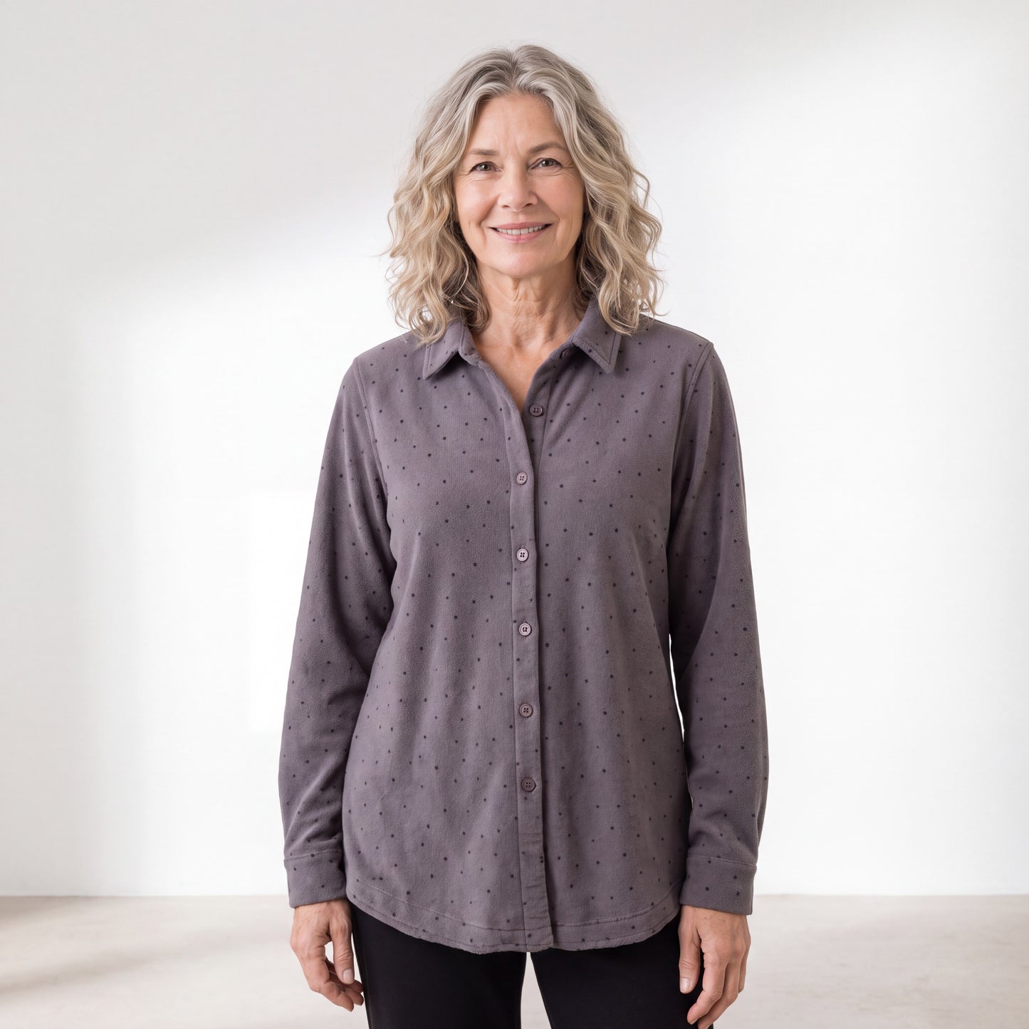 Long Sleeve Printed Shirt by Kleen