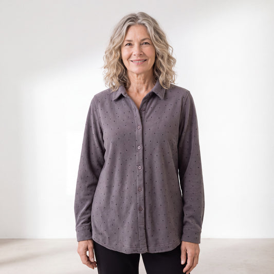 Long Sleeve Printed Shirt by Kleen