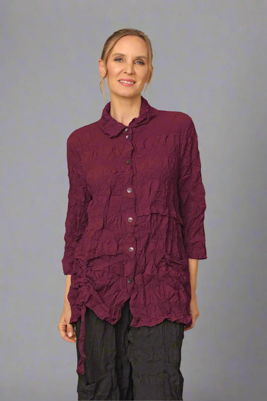 Inez Shirt in European Crush by Chalet et Ceci