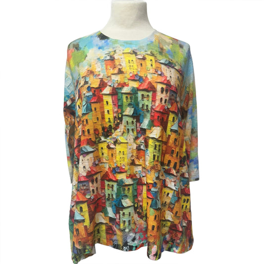 Inoah Tops at Victoria Susan Wearable Art. Women's clothing boutique in Camden SC