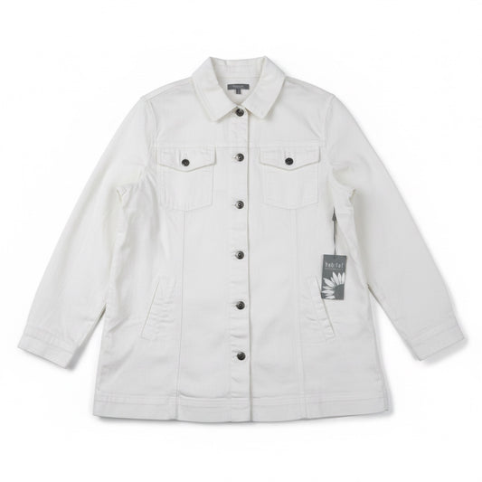 Stretch Denim Boyfriend Jacket by Habitat