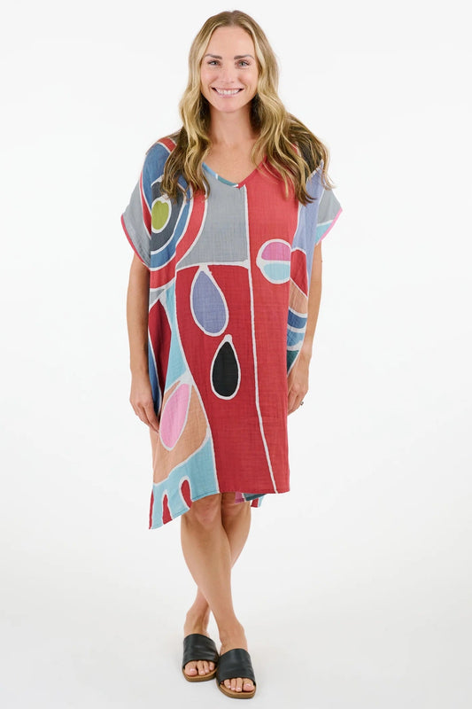 Batik Harris Dress in Cotton by Shannon Passero