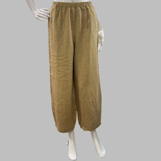 Cut Loose Lantern Pant in Linen