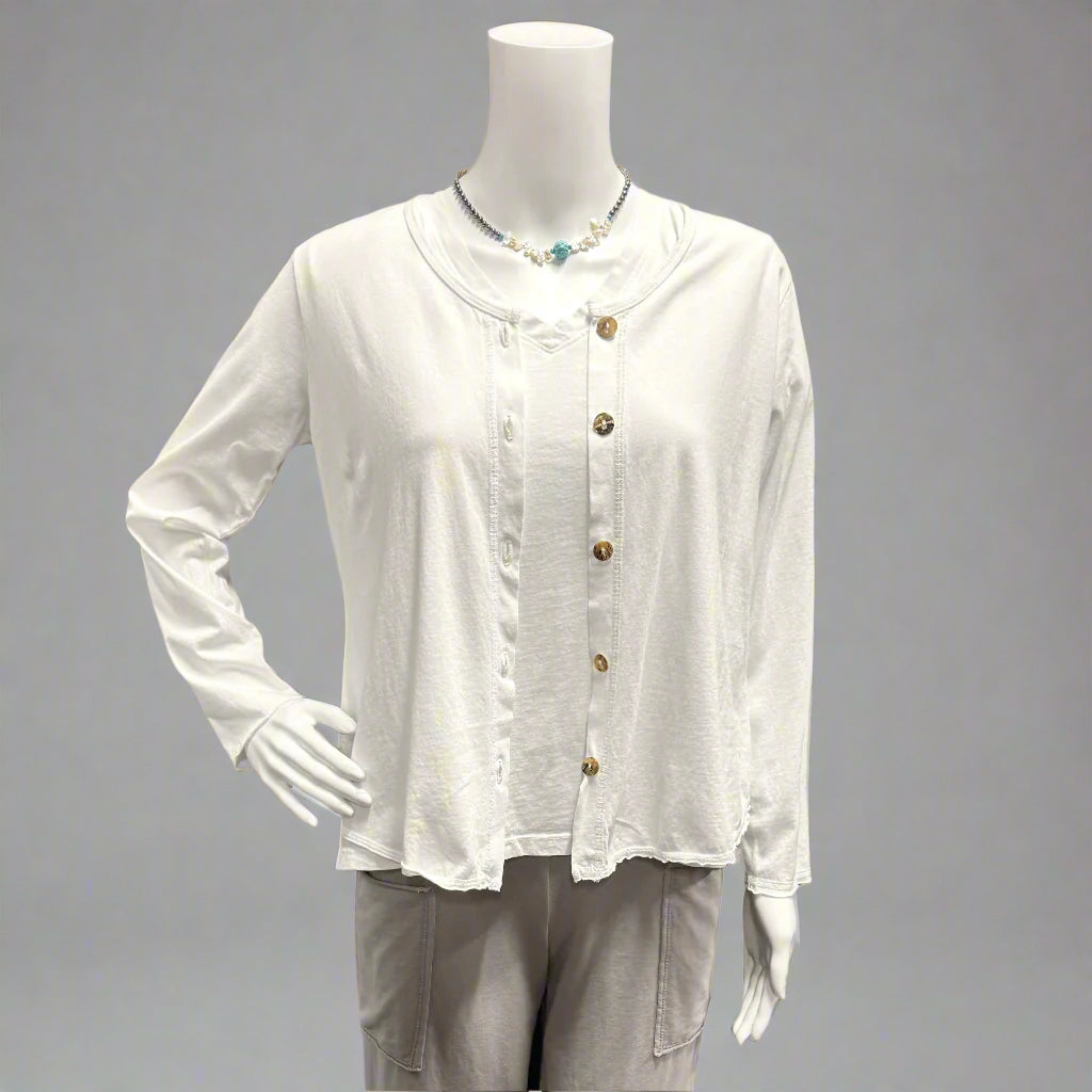 Victoria Susan Wearable Art.  Prairie Cotton .  Made in the USA Clothing Boutique