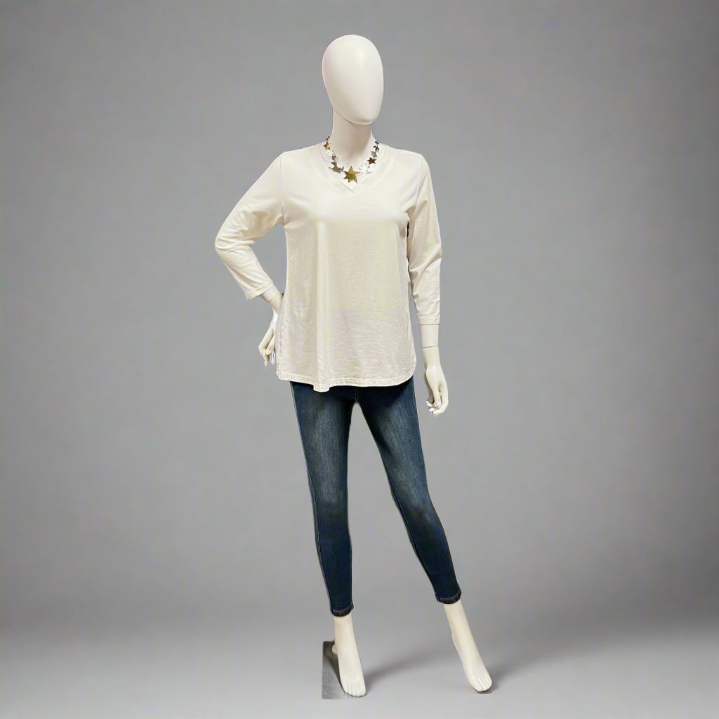 3/4 Sleeve Shirt in Cotton by Kleen