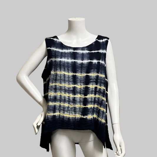 Gail Tank in Tie Dye Crinkle by Eleven Stitch Design - CLOSEOUT