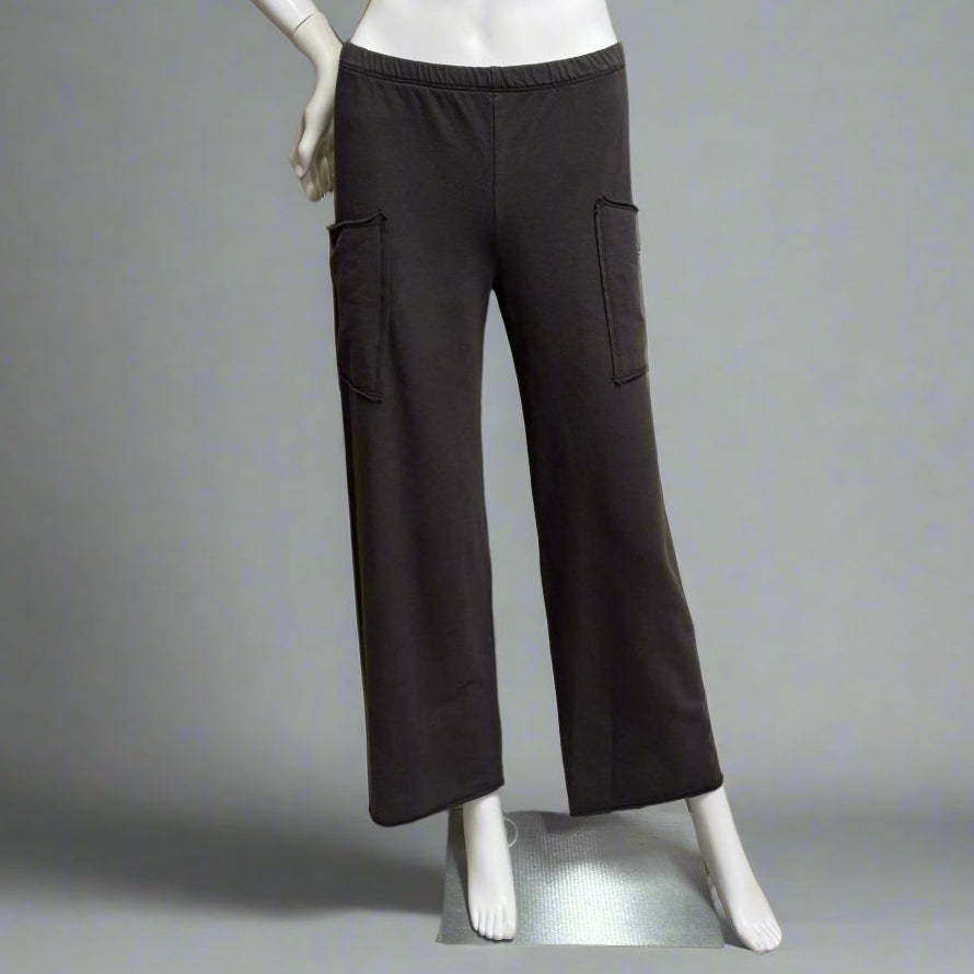 Graphite pants by Prairie Cotton  on a mannequin at Victoria Susan in Camden SC