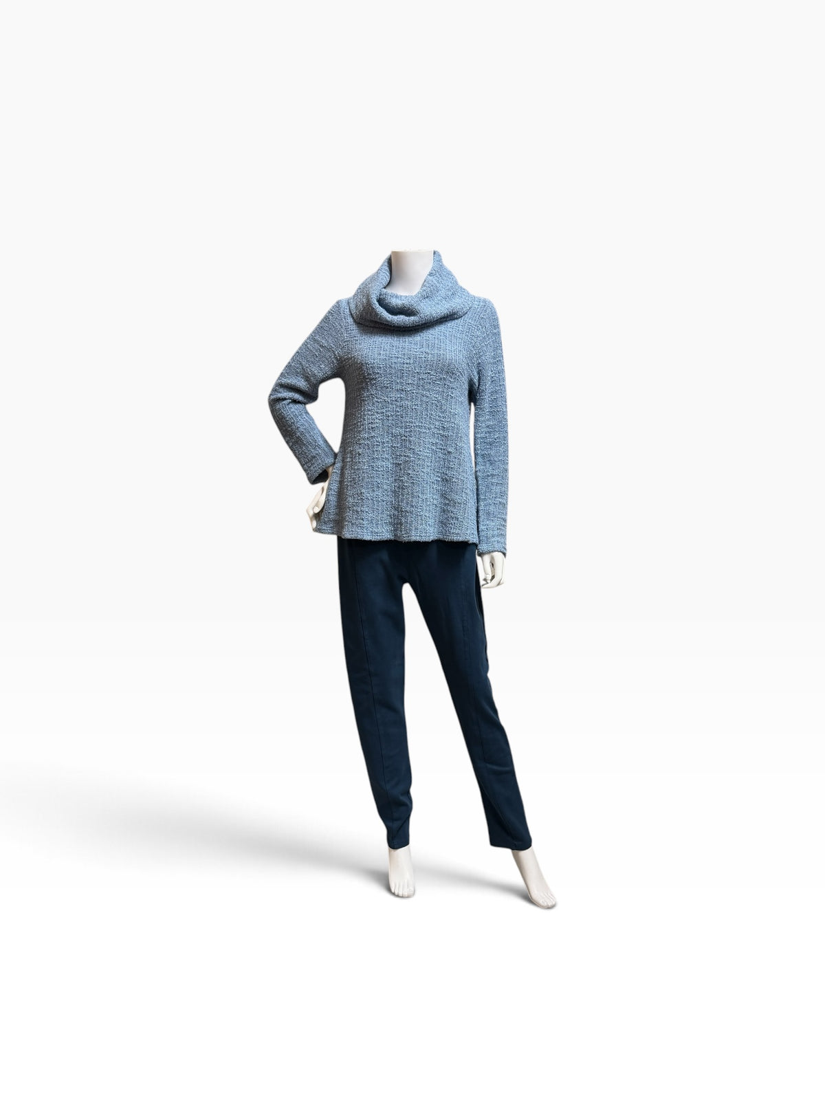 Cowl Neck Knit Sweater by Cut-Loose
