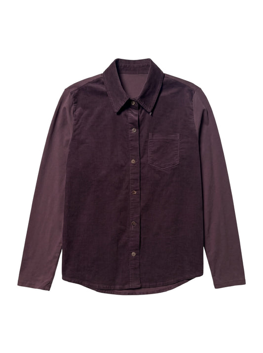 Collared Shirt in Mini Corduroy by Cut-Loose