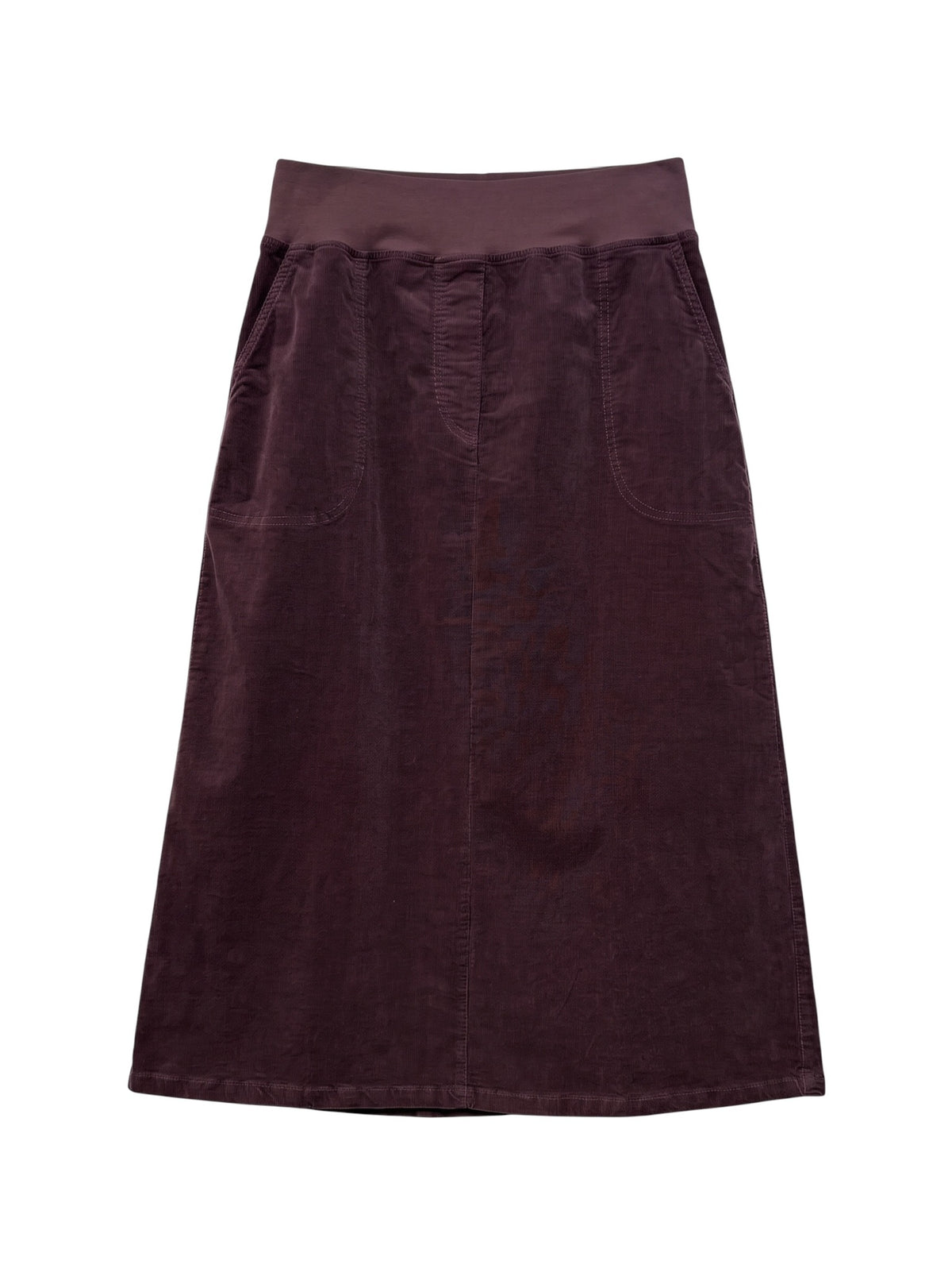 Easy Midi Skirt in Mini Corduroy by Cut-Loose