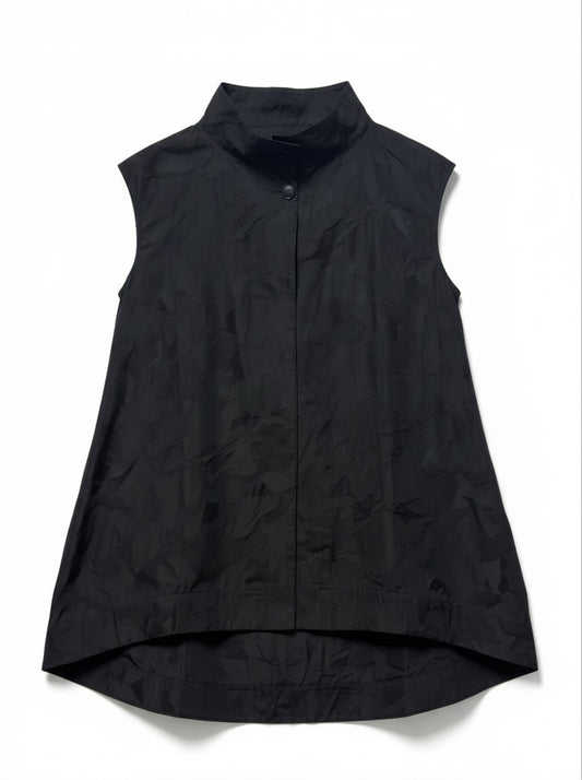 Gael Vest in Memory Crunch Jacquard by Bryn Walker