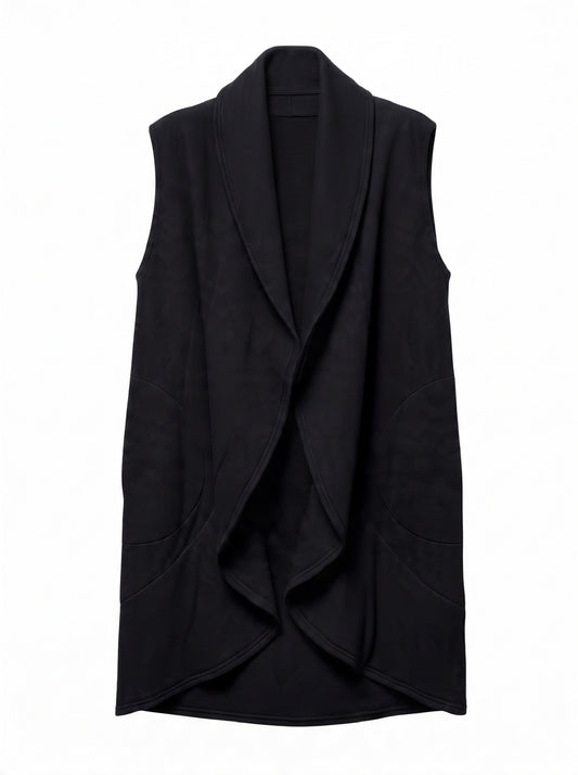 Wrap Vest in Bamboo Fleece by Bryn Walker