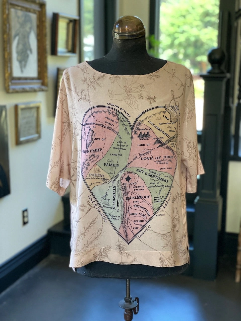 Map of My Heart Luxe Tee by Market of Stars