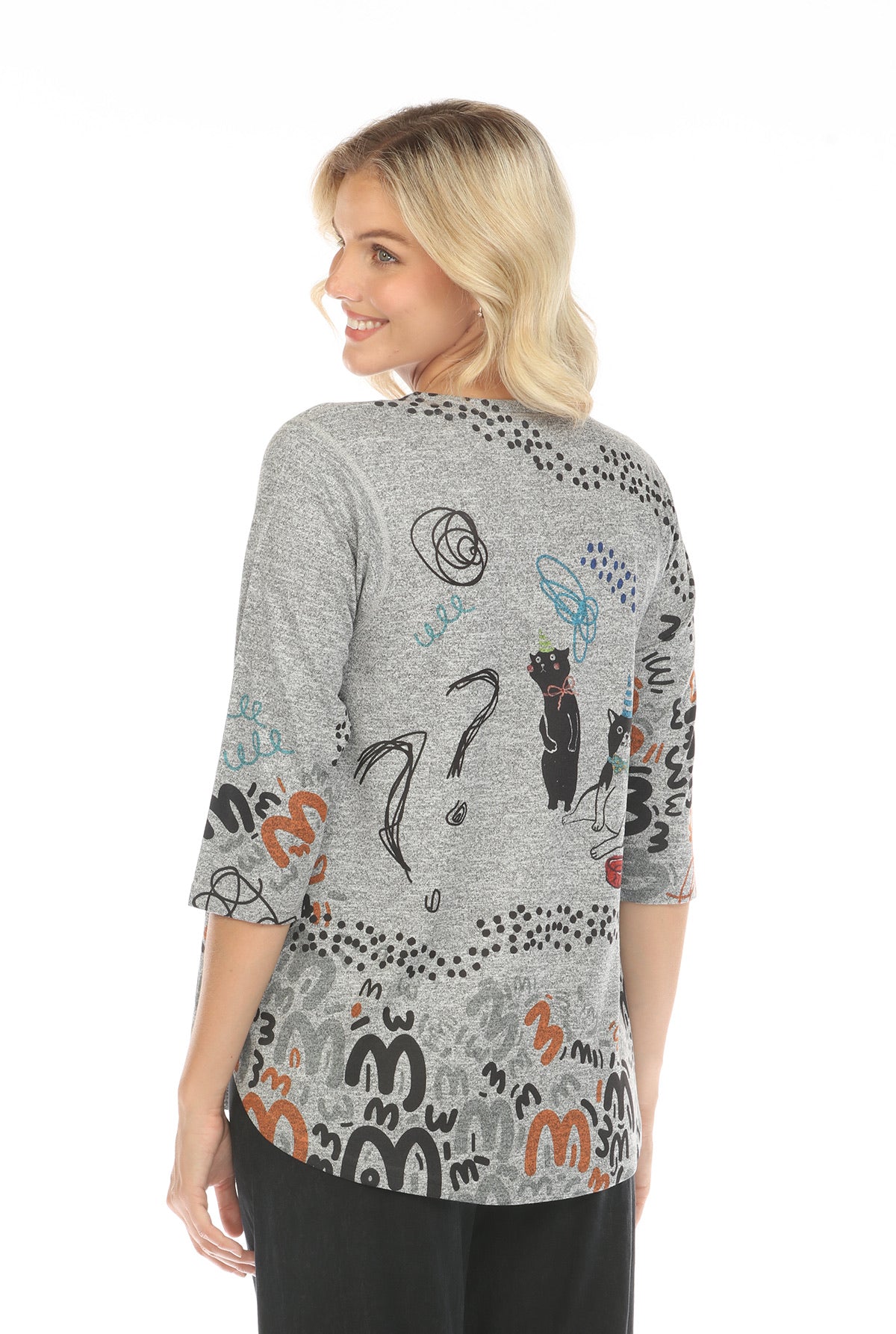 Not My B-Day in V-Neck Aline Shirt by Inoah USA