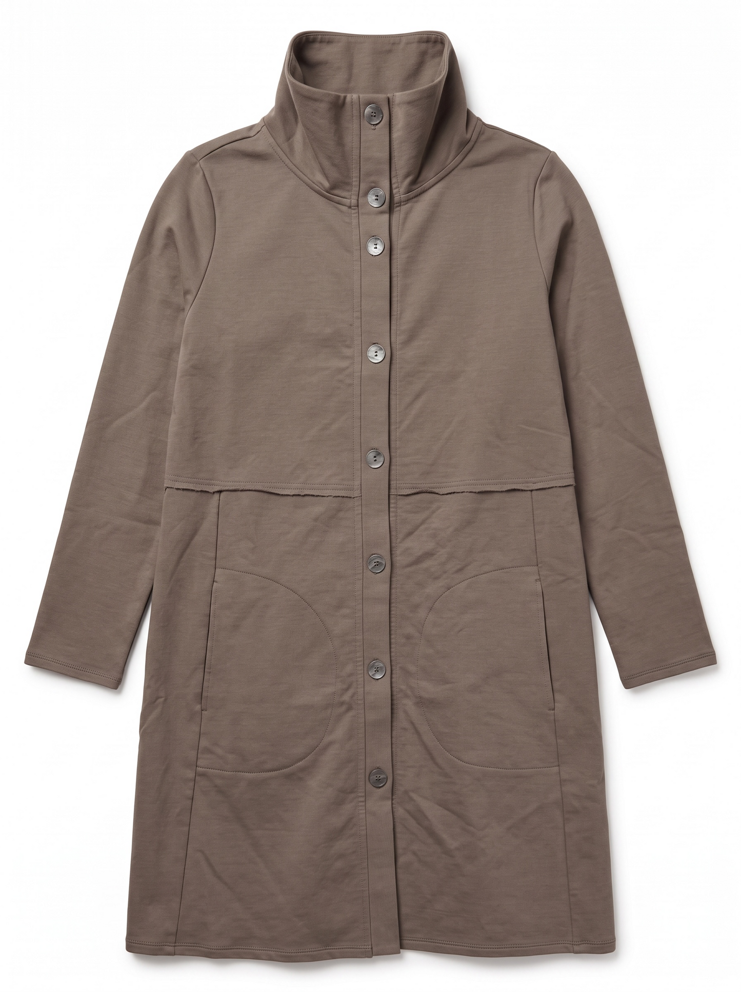 French Terry Car Coat by Habitat