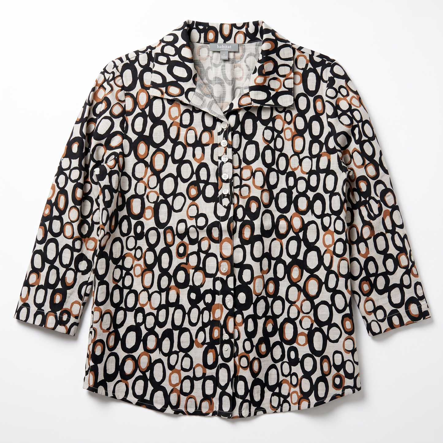 Inner Circle Swing Shirt in Oatmeal by Habitat