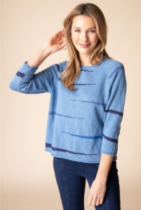 Boardwalk Cotton Raglan Pullover Sweater by Habitat
