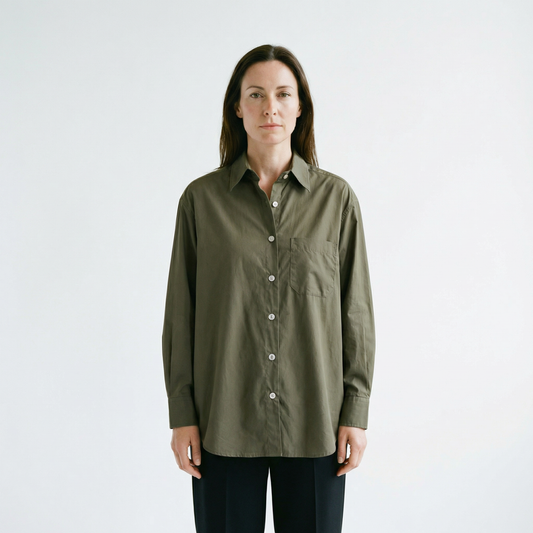 Boyce Shirt in Cotton by Bryn Walker
