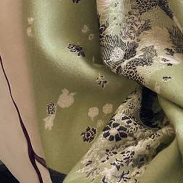 Bouquet Reversible Wrap in Equestrian Green & Black by Winding River